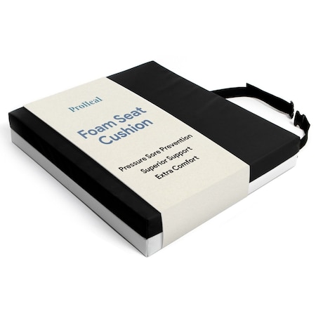 Proheal Pressure Relief Foam Wheelchair Cushion 20 x 16 x 3 PH-71004-FOAM-20X16X3